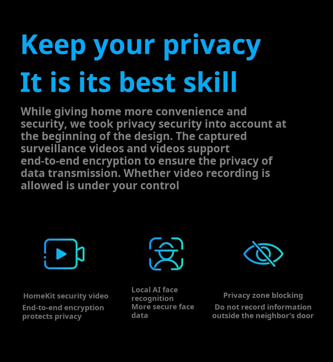 Aqara wi fi inteligente vídeo campainha g4 sem fio 1080p hd câmera ir alarme de segurança casa inteligente campainha da porta wi fi intercom para casa