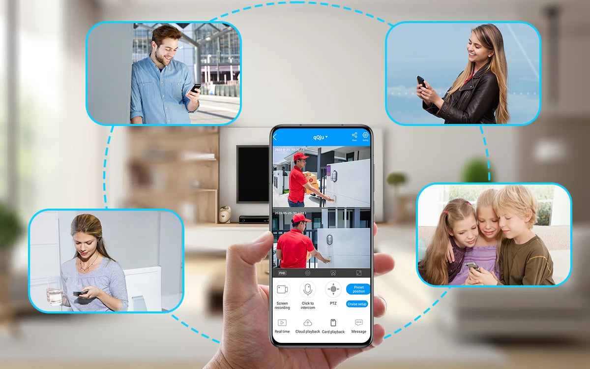 Câmera IP WiFi Lente Dupla 6MP | Pan 360°, Rastreamento Automático e Visão Noturna Colorida – Lenovo