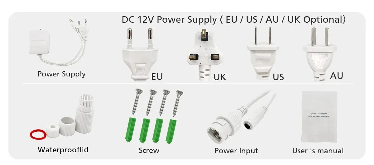 Câmera IP WiFi BESDER 10MP Lente Dupla PTZ 360° Tela Dupla Detecção Humana Visão Noturna Colorida IP66 App O-Kam Pro - BESDER