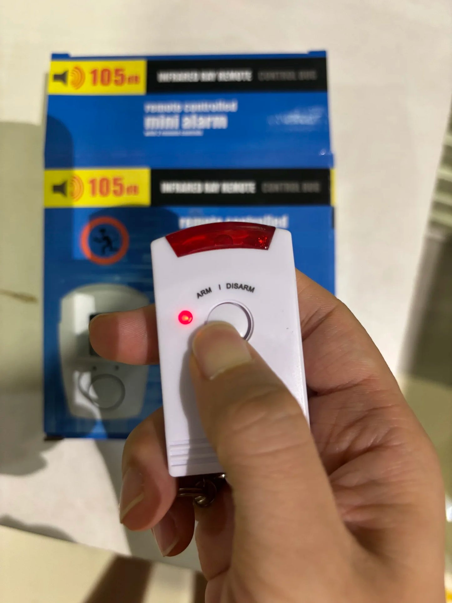 Sensor de movimento sem fio alarme detector de segurança sistema de alerta ao ar livre indoor conhecido afstandsbed leathis garagem