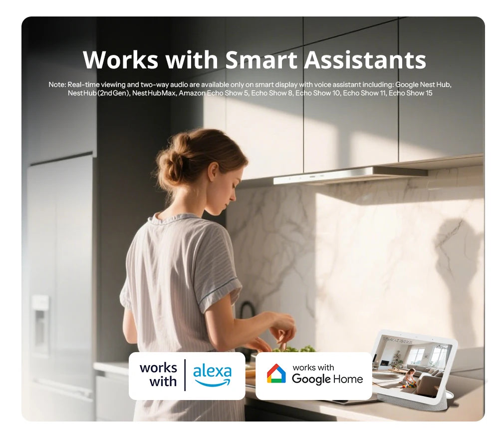 Câmera de Segurança Inteligente 360° com Visão Noturna HD e Interação em Tempo Real SONOFF CAM PT2