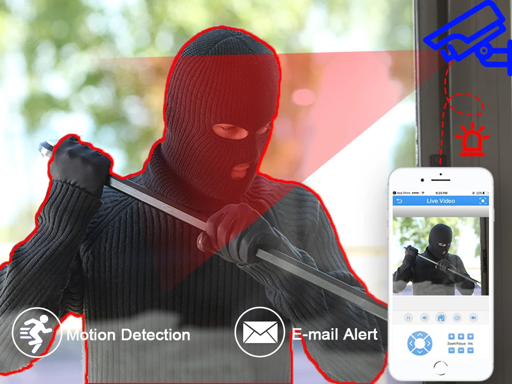 Câmera NINIVISION YU-AHDCAM-4K 8MP 4K AHD Bullet Sensor Sony CCD Visão Noturna IP66 Externo