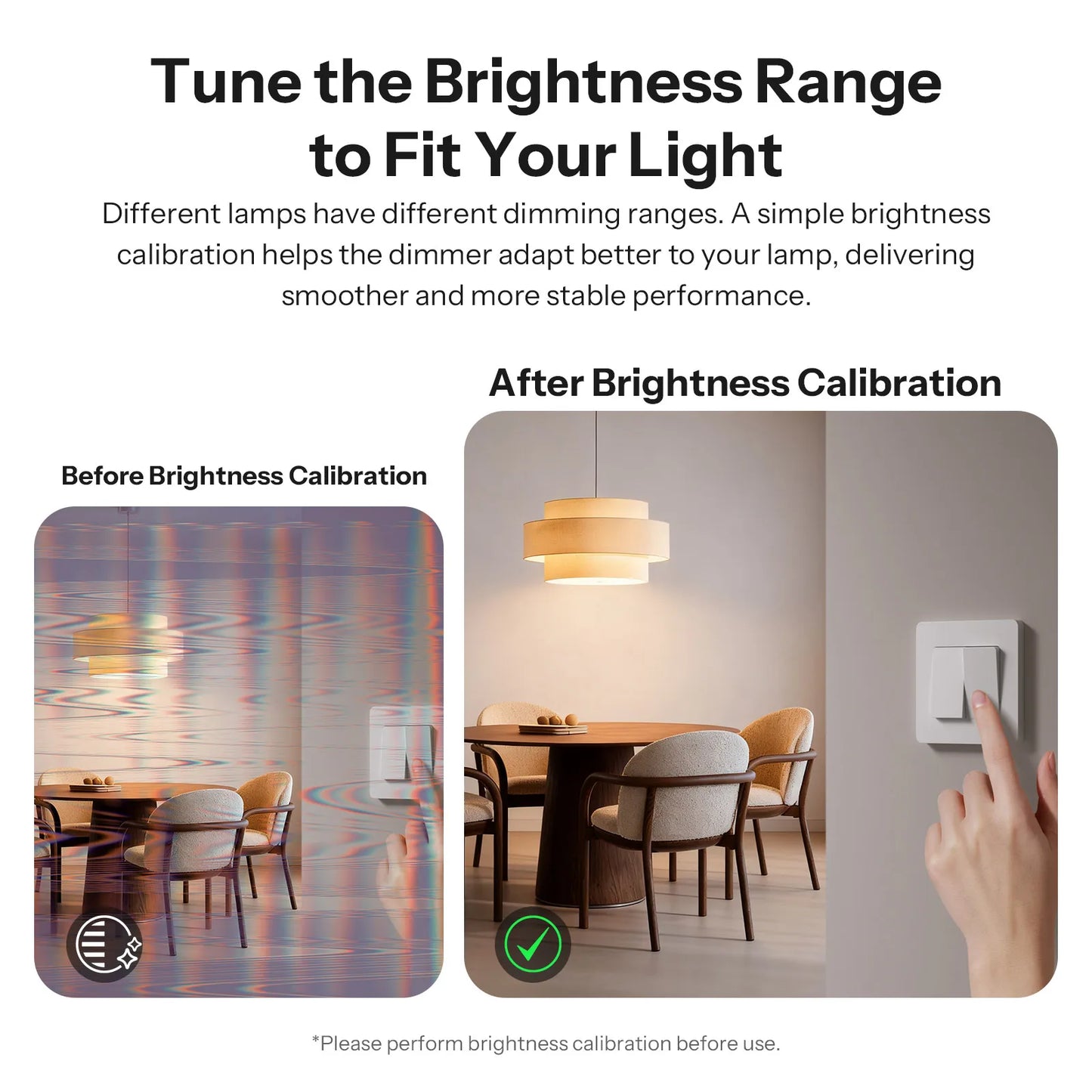 Dimmer Inteligente WiFi Matter MINI-DIM Extreme Sem Cintilação Monitoramento Energia 220-240V SONOFF