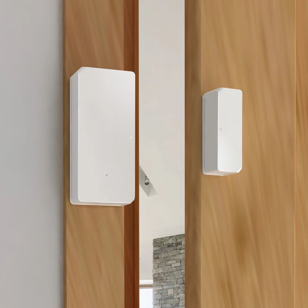 Sonoff dw2 wifi sem fio porta/janela sensor módulo de automação residencial inteligente sem necessidade de gateway sincronização de status fácil instalação sensor
