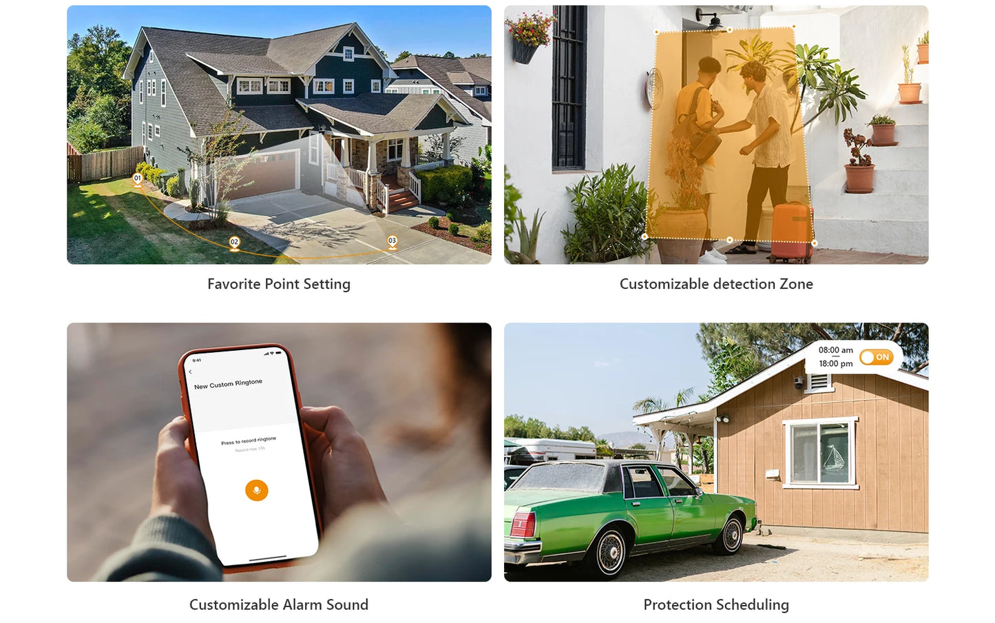 Câmera IMOU Cruiser Dual 2 10MP PTZ WiFi com Lente Dupla, Luz de Alerta Vermelha e Azul, Detecção de Veículos e Pessoas