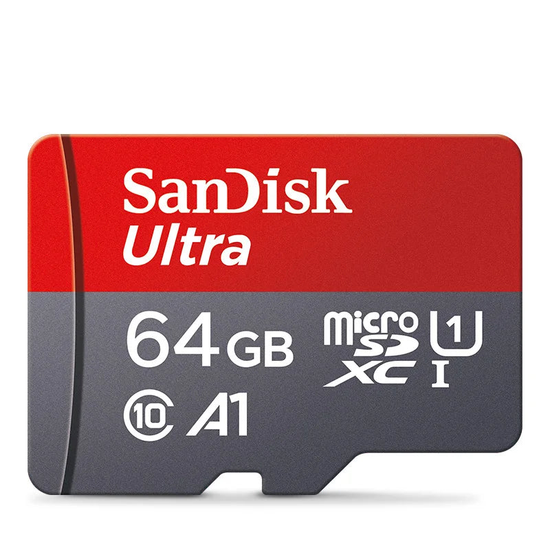 Cartão de Memória SanDisk Ultra MicroSD 32GB 64GB 128GB 256GB 512GB Classe 10 UHS-I A1 V10