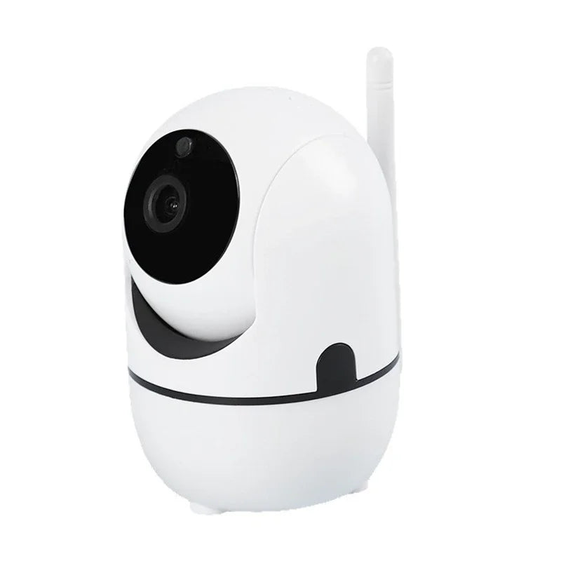Mini Câmera WiFi Lenovo 1080P – Rastreamento Automático, Visão Noturna e Monitor de Bebês