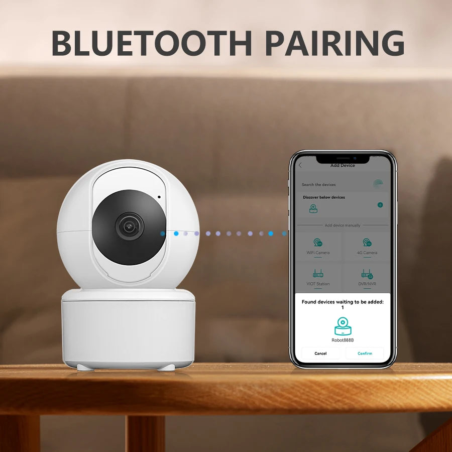 Barry iot 3mp wifi câmera de monitoramento monitor do bebê ptz câmera de segurança interna cctv voz intercom visão noturna capacidade icsee