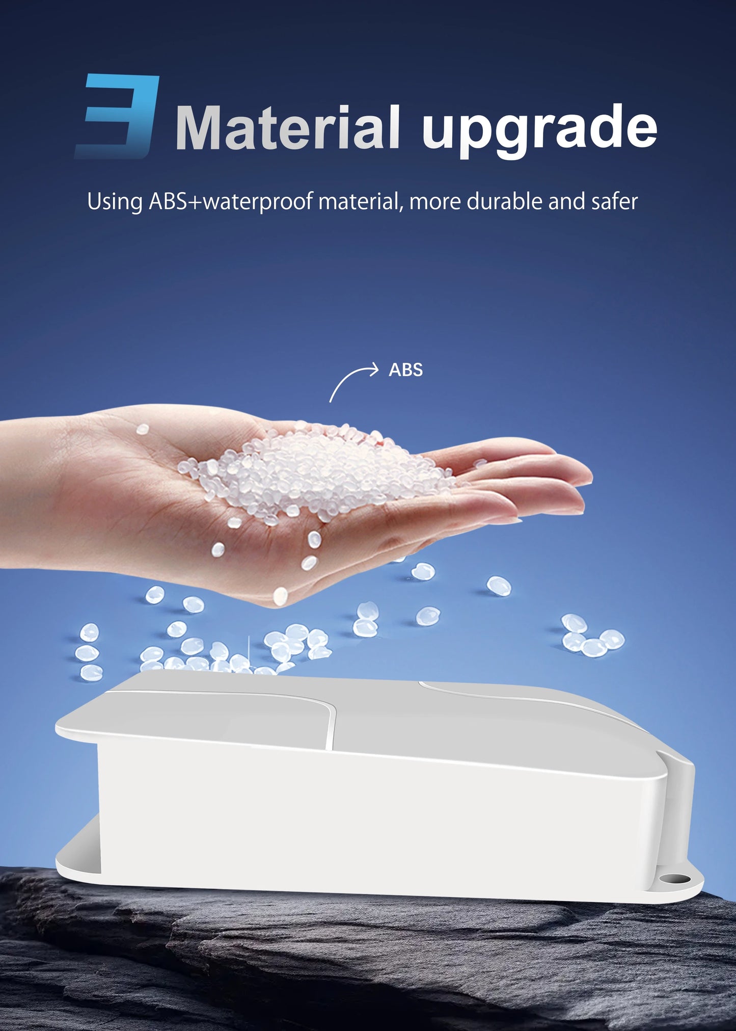 Extensor PoE TelDaykemei 5 Portas À Prova D'Água IP55 - Repetidor 4 Portas 100/1000Mbps VLAN 44-57V Externo