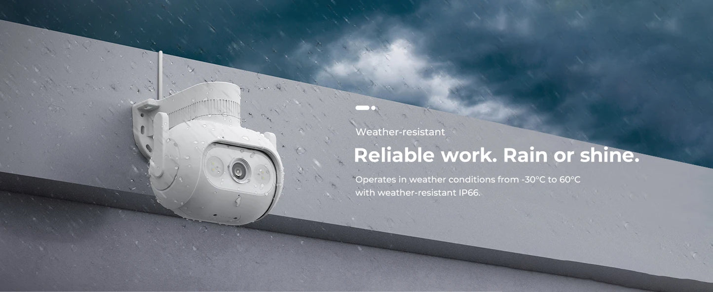 Câmera IMILAB EC5 Floodlight 2K 3MP 360° com Holofote 400Lm e Rastreamento Humano