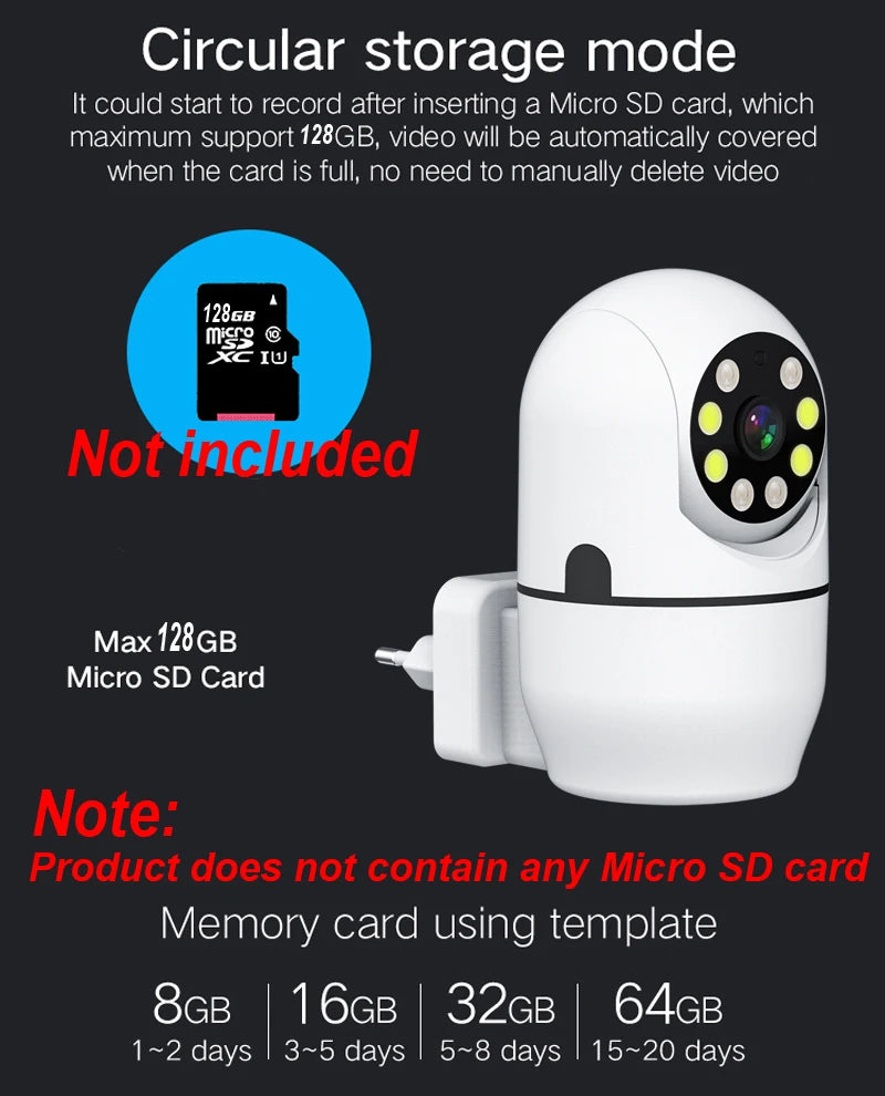 Vida inteligente câmera sem fio ip hd tuya humano rastreamento automático cctv vigilância de segurança cor ir visão noturna interior wi fi casa cam