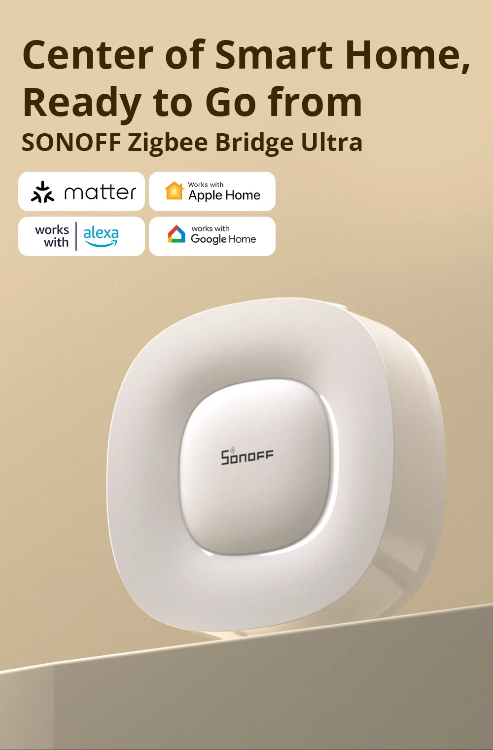 Sonoff zigbee 3.0 usb dongle plus zbdongle-e zigbee bridge pro zbbridge-u zigbee gateway matéria ponte zigbee hub casa inteligente