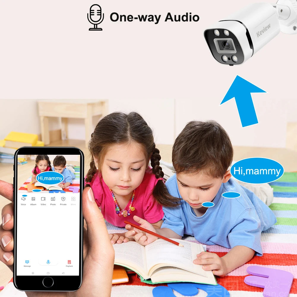 4k 8mp poe câmera ip áudio ao ar livre poe/não poe h.265 onvif bala cctv casa 5mp cor câmera de segurança visão noturna