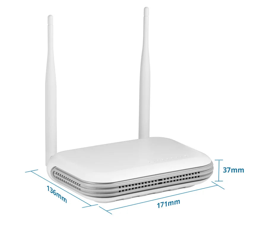 NVR 8 Canais WiFi 4MP/5MP com Tela 10.1" H.265 ONVIF para Câmeras Sem Fio - Kerui N1008L