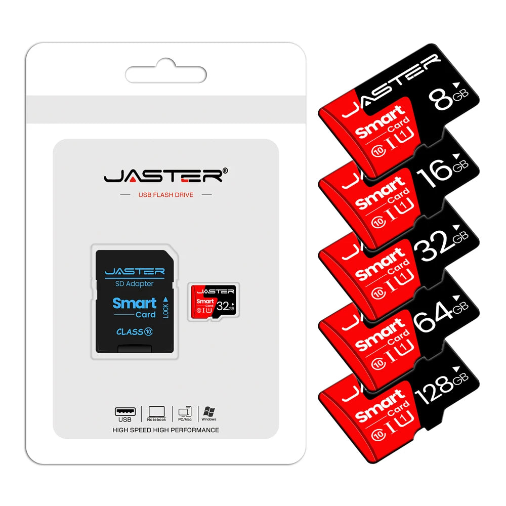 Cartão de memória classe 10 8gb 16gb 32gb mini cartão sd 64gb 128gb portátil tf dispositivos de armazenamento externo para computador presente criativo