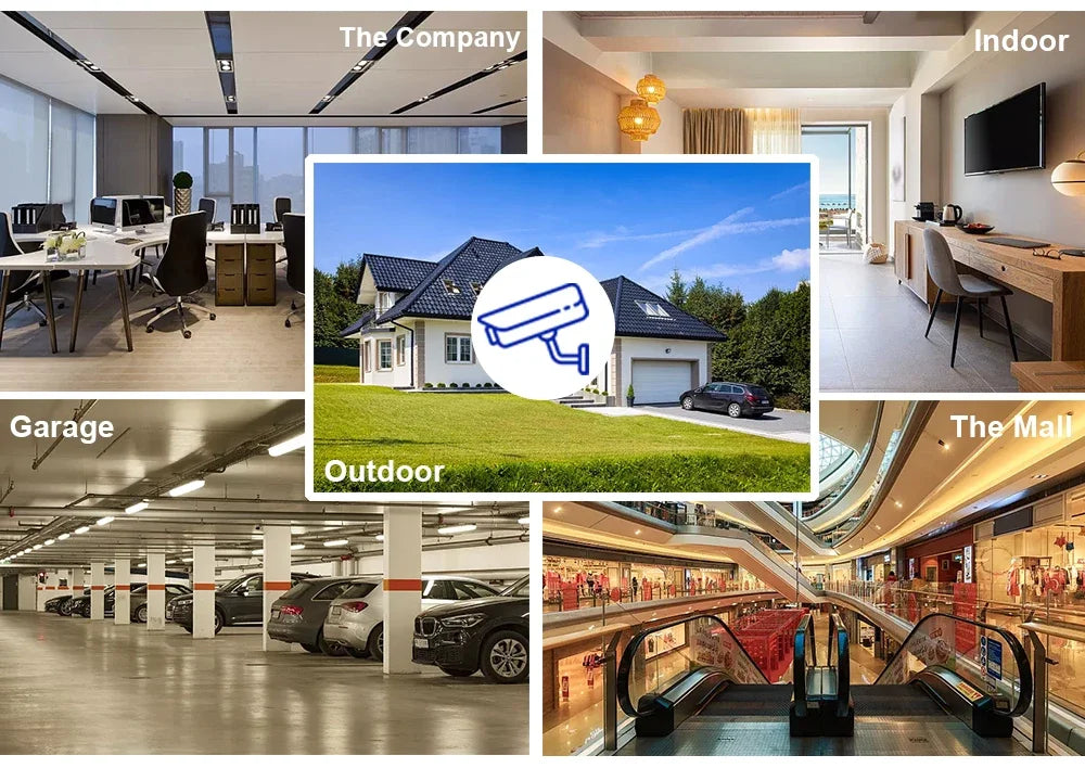 Câmera NINIVISION HK-AHDFU4-05 5MP 8MP 4K AHD Dome Sensor Sony CCD Visão Noturna Colorida