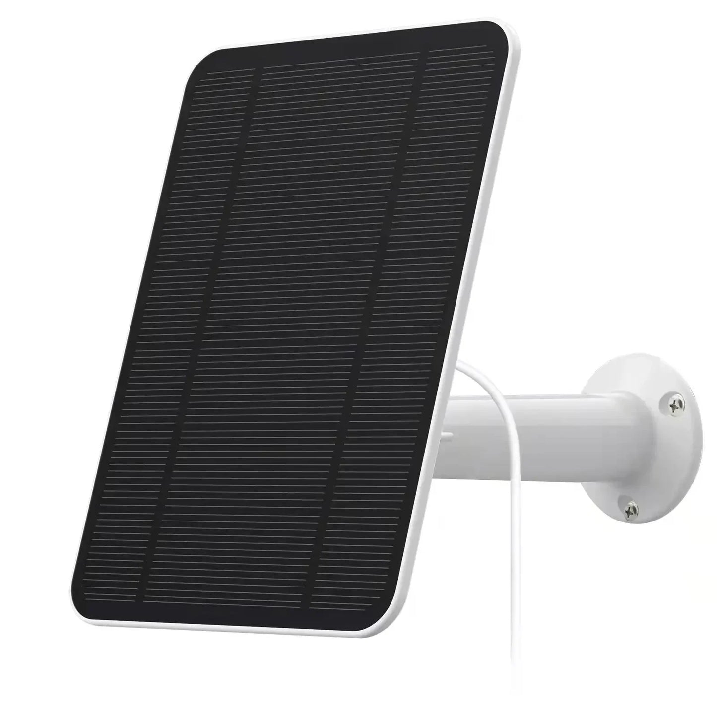 Painel Solar 4W para Câmera Ring Stick Up Cam com Cabo 4m Montagem Parede Alimentação Contínua Shyueda