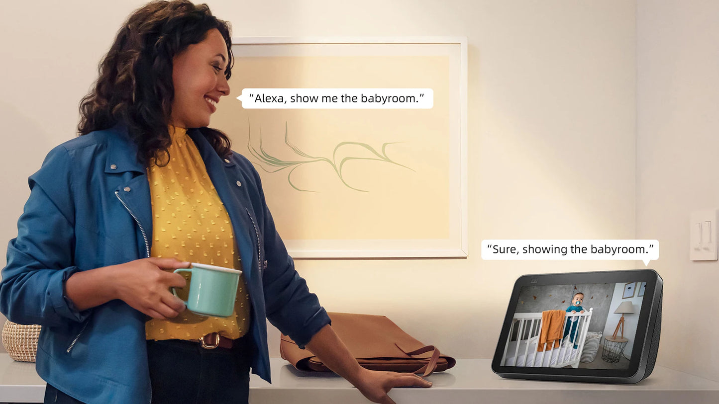 Câmera Interna WiFi 3MP IMOU Cue 2E | Detecção Humana, Alexa, Google e Monitor de Bebê