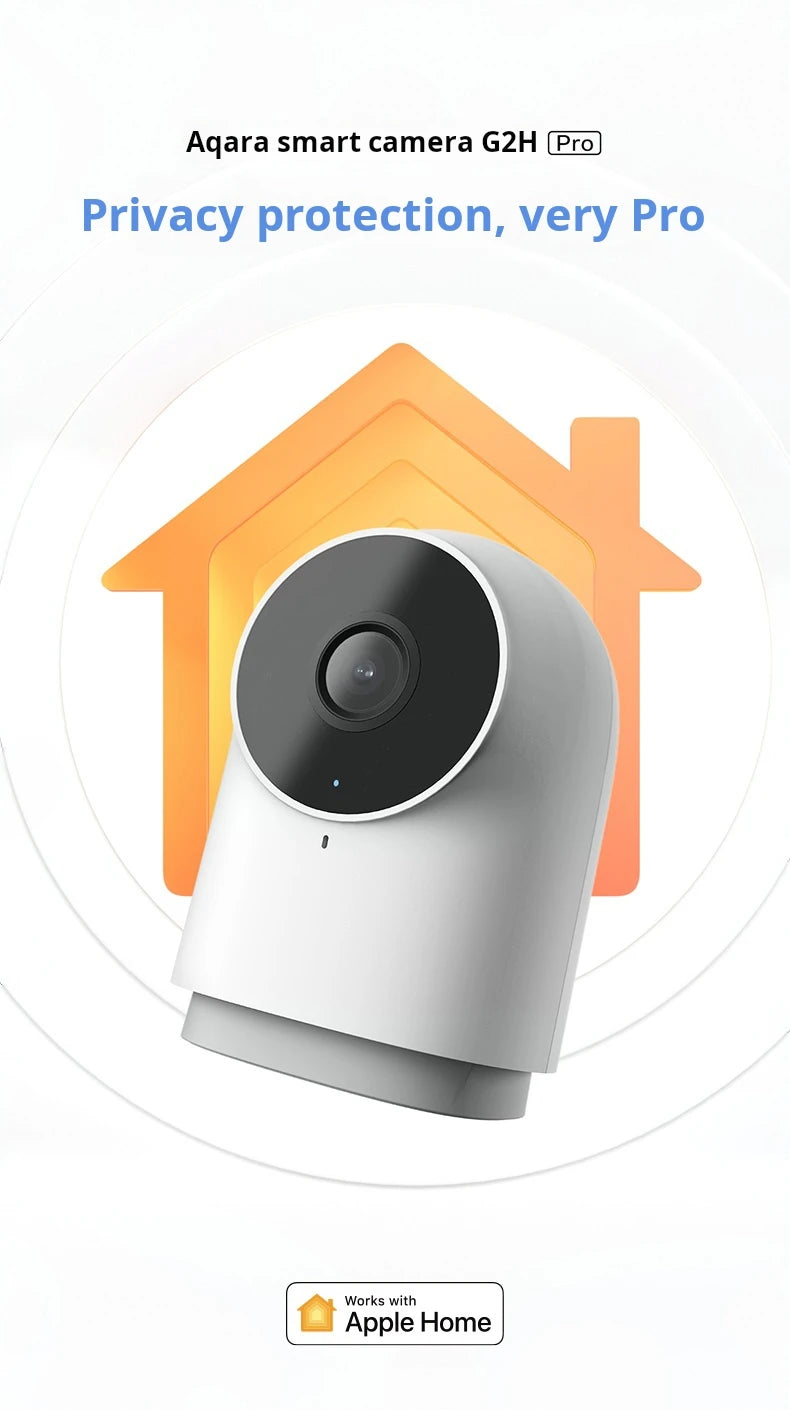 Câmera Inteligente Aqara G2H Pro 1080P HD Edição Hub Gateway Visão Noturna Câmera de Vigilância IP Móvel Zigbee WIFI para APP HomeKit