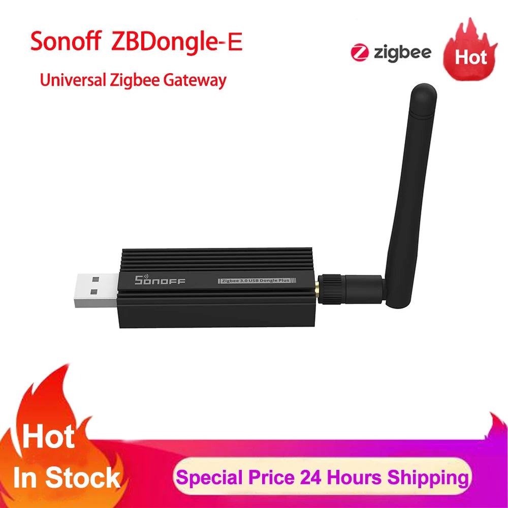 Gateway Zigbee 3.0 USB Dongle Plus Universal Home Assistant Zigbee2MQTT SONOFF Dongle-E