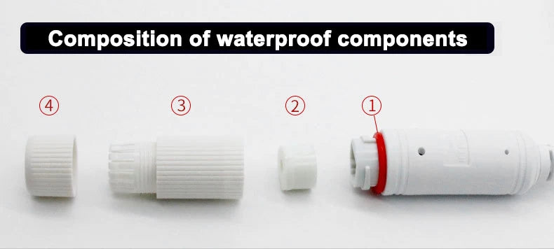 Divisor PoE À Prova D'Água 48V para 12V - Adaptador Vídeo Alimentação Câmera IP Externo Compacto