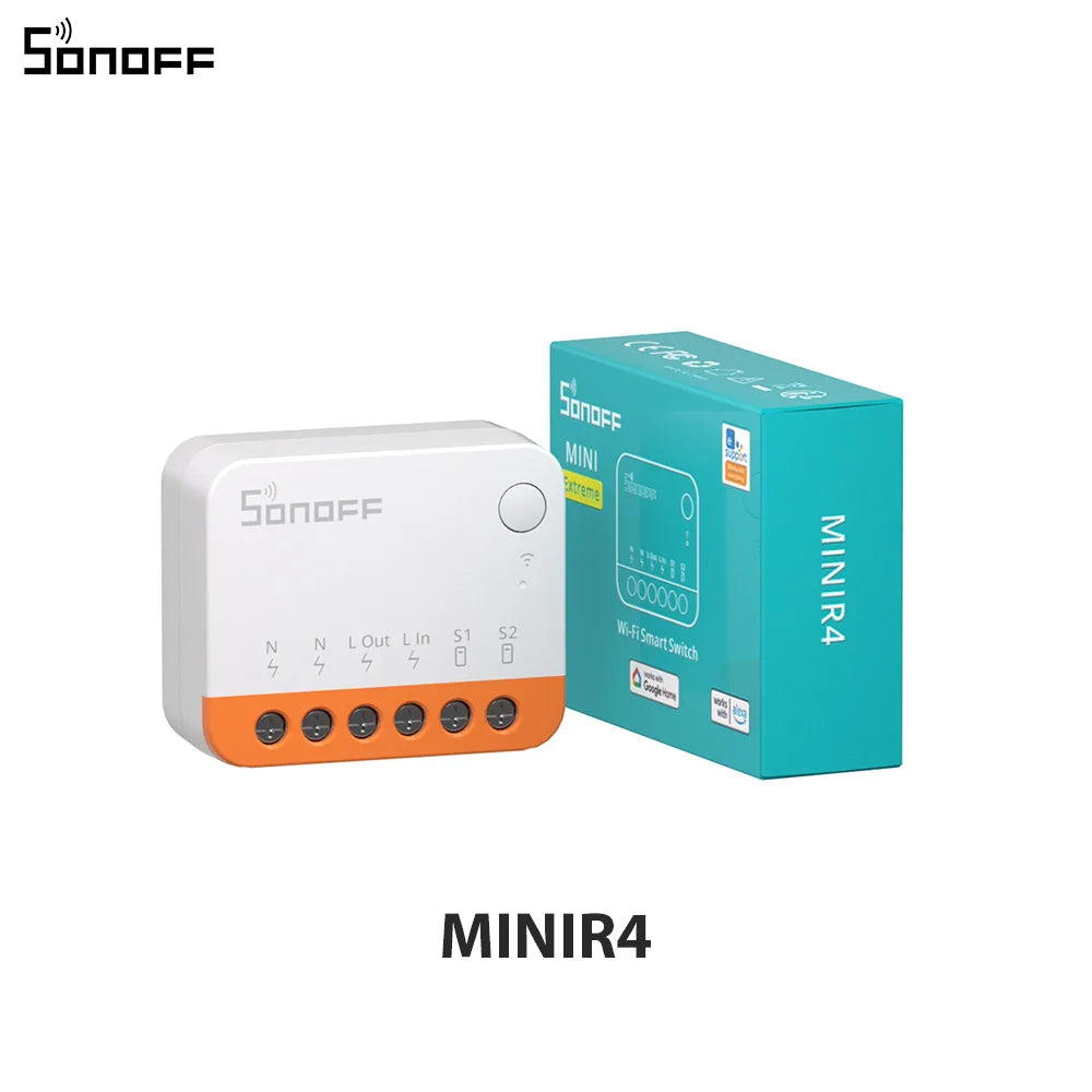 SONOFF S-MATE2 – Interruptor Mecânico Sem Fio Bidirecional com Controle via MINIR4 e eWeLink