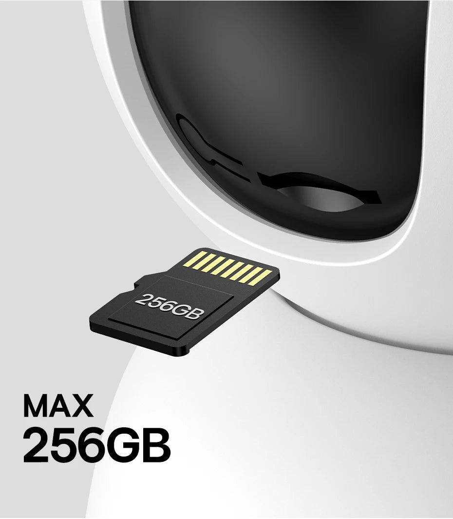 Câmera Baseus P1 Lite 2K 3MP 360° Pan/Tilt WiFi com Rastreamento IA Interno