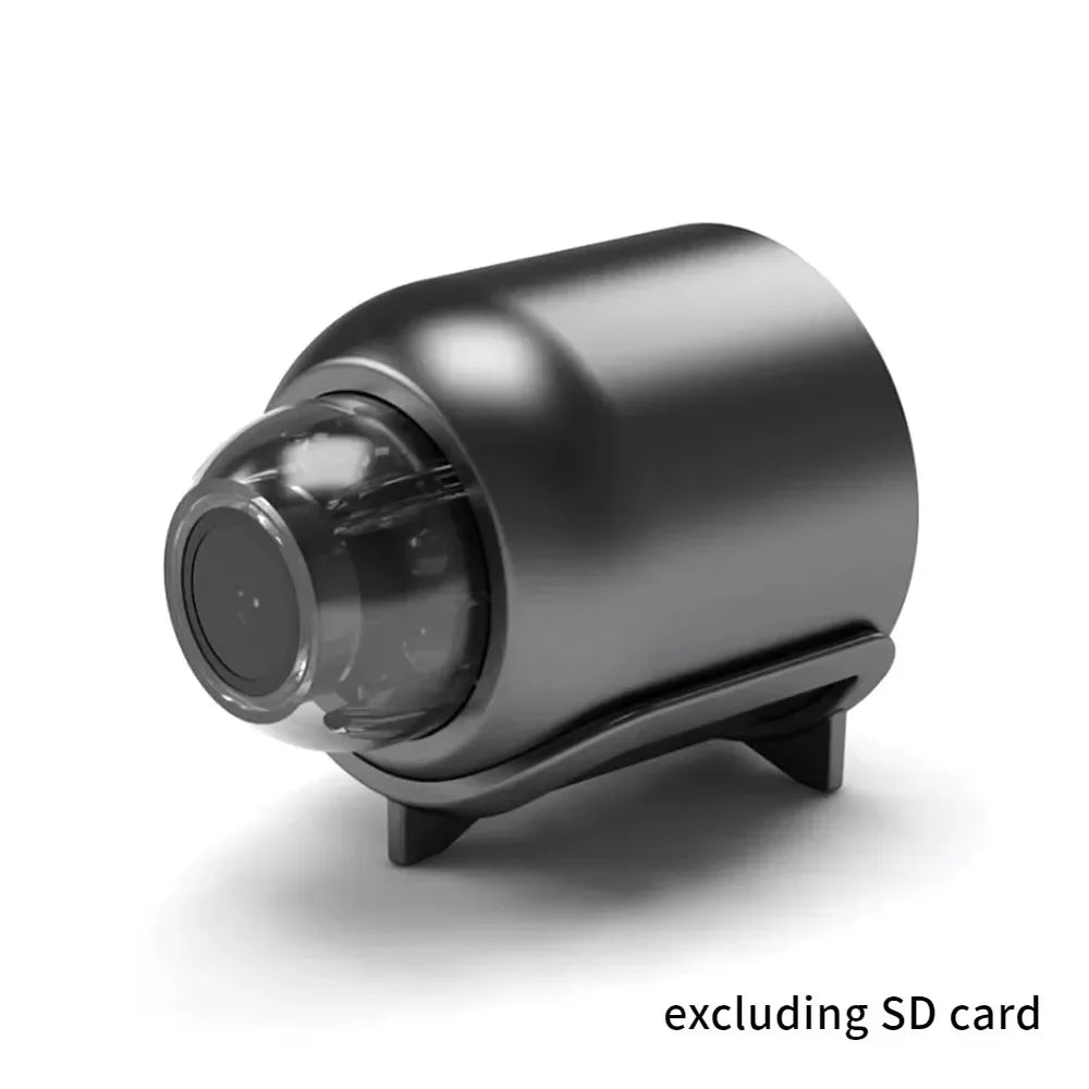 Mini Câmera Arvin X5 1080P – Vigilância Sem Fio com Visão Noturna e Gravação MicroSD