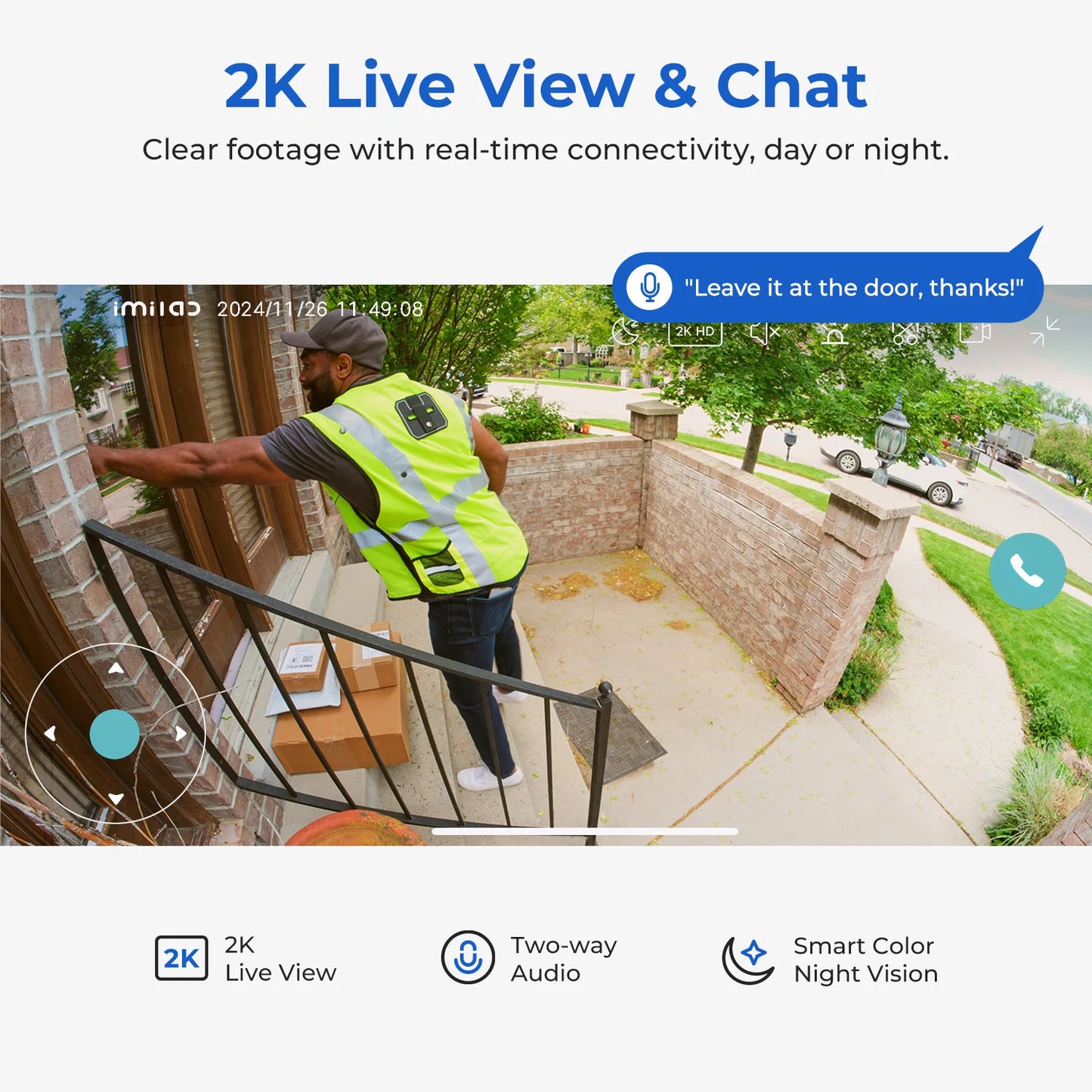 Câmera IMILAB EC5 Floodlight 2K 3MP 360° com Holofote 400Lm e Rastreamento Humano