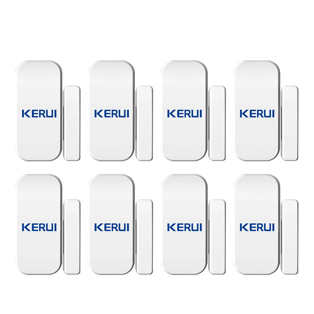 Sensor Magnético de Porta/Janela KERUI D025 Sem Fio 433MHz para Sistema de Alarme GSM PSTN - KERUI
