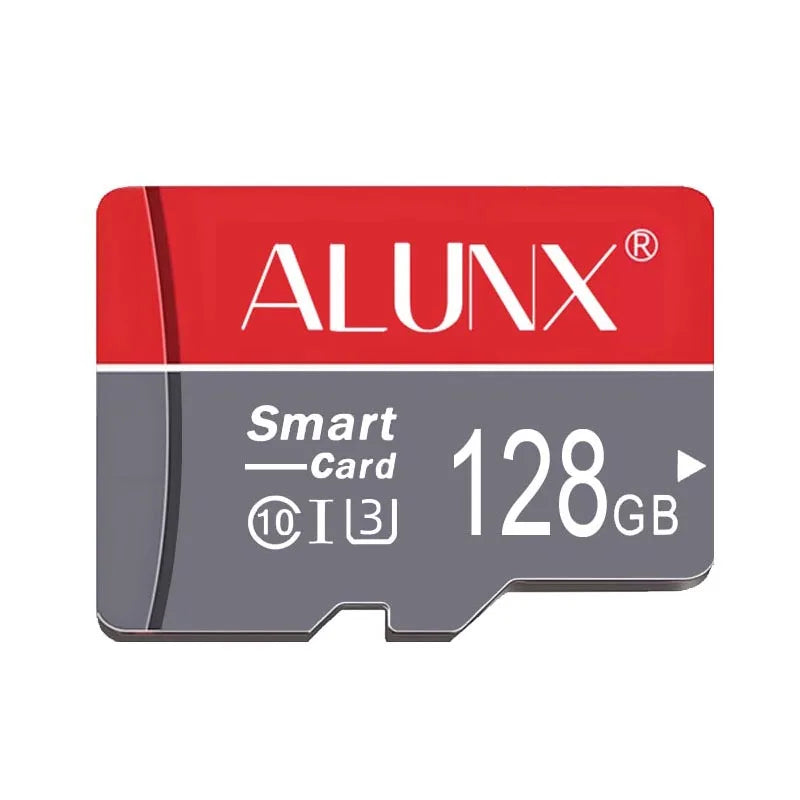 Cartão de Memória MicroSD ALUNX - Classe 10 UHS-I U3 V10 A1 - 8GB a 128GB - Alta Velocidade