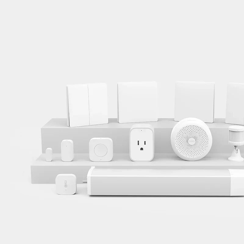 Sensor de Porta e Janela Inteligente Aqara Zigbee Mini Sensor de Porta Conexão Sem Fio Alarme Casa Inteligente para MiHome Gateway HomeKit
