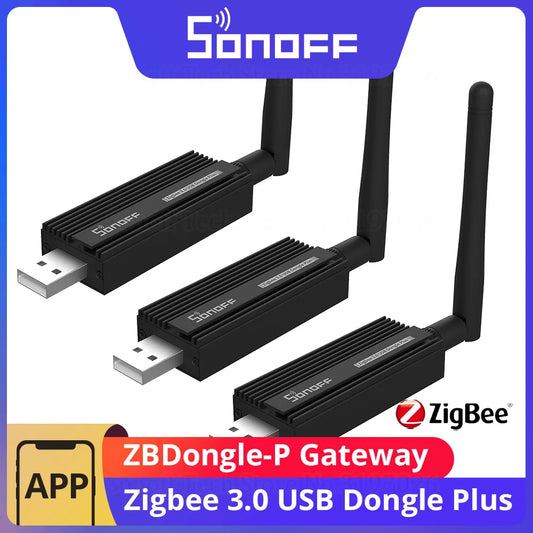 SONOFF ZBDongle-P - Gateway USB Zigbee 3.0 Universal - Pré-Flashado