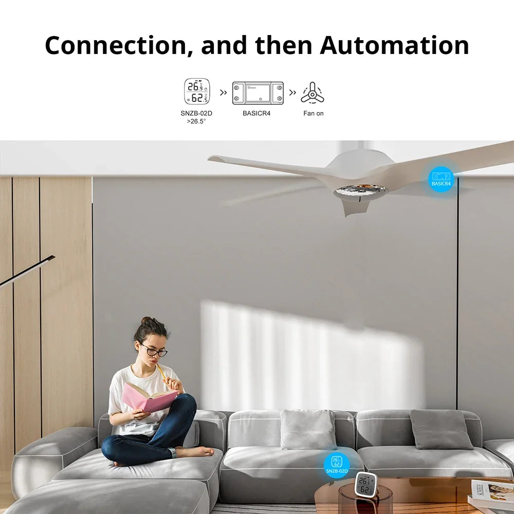 1-10 pces sonof basicr4 wifi interruptor inteligente remoto temporizador de voz suporte de controle remoto assistente de casa alexa alice ewelink app