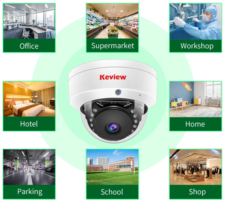 4k 4mp poe câmera ip áudio h.265 dome à prova de explosão à prova dwireless água indoor ao ar livre câmera de segurança vigilância cctv vídeo para nvr