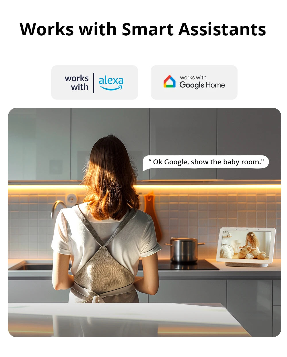 Câmera de Segurança Inteligente 1080P com Detecção Humana e Visão Noturna SONOFF CAM Slim Gen2