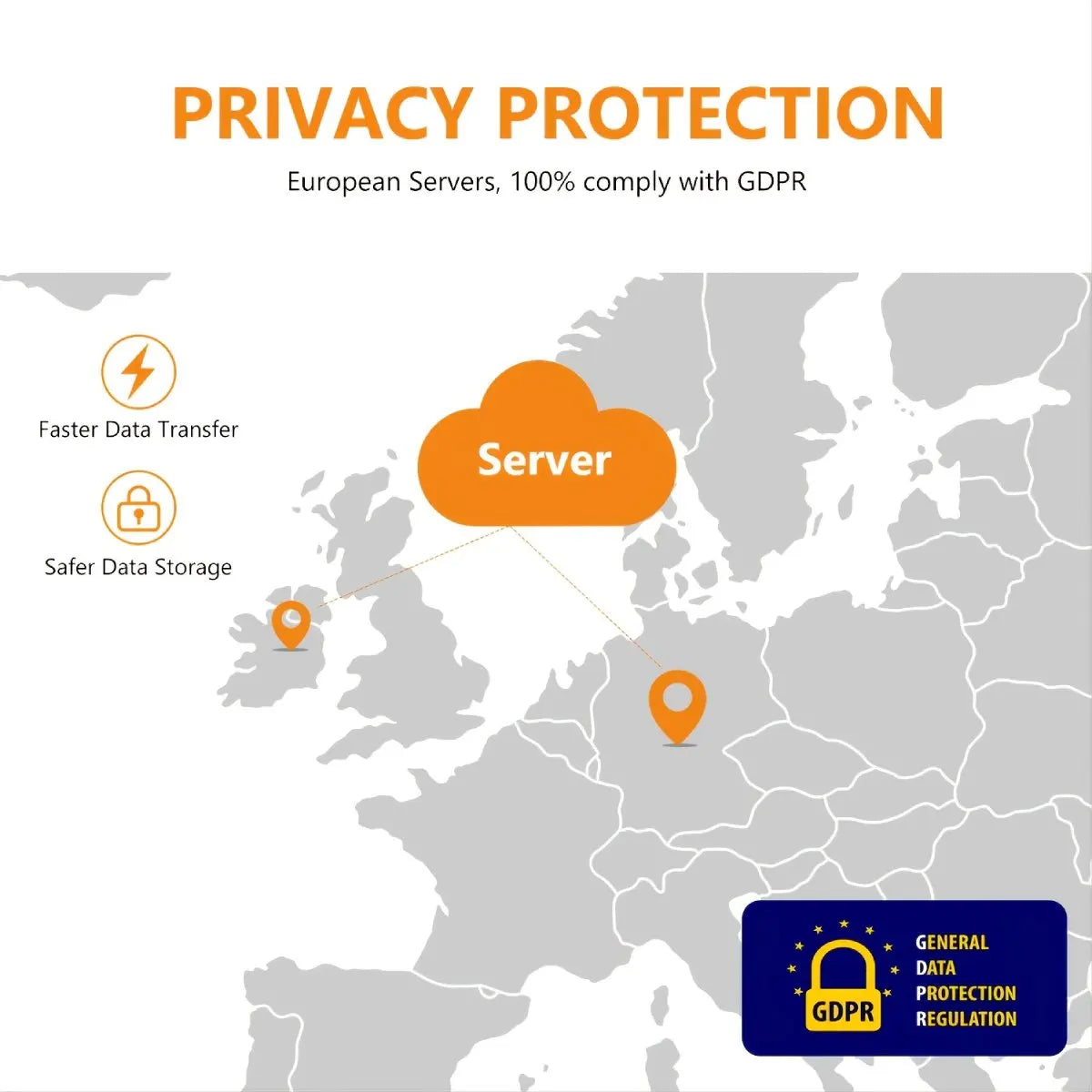 Câmera WiFi 2MP 1080P Zoom 8x Detecção Humana Visão Noturna Alexa Google IMOU Cue 2E