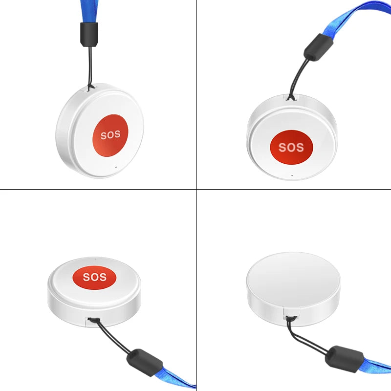 Tuya wifi sos botão uma chave de emergência sem fio alarme segurança dispositivo pânico para idosos crianças segurança em casa vida inteligente app remoto