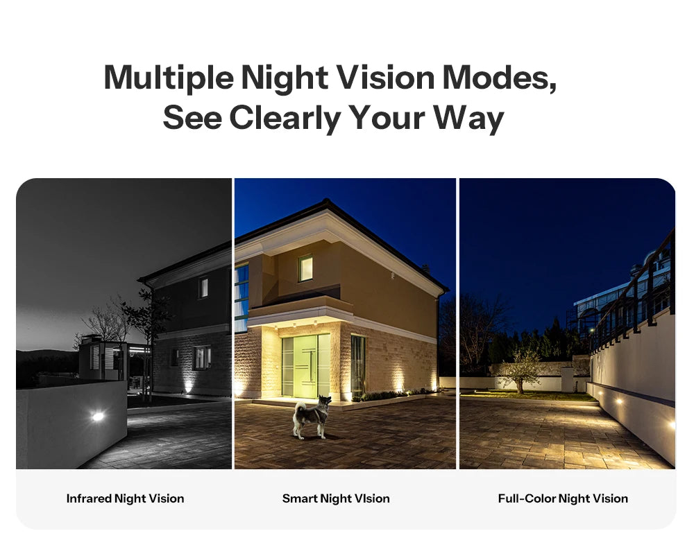 Câmera de Segurança Externa Inteligente SONOFF CAM-B1P 2K HD com Detecção Humana IA IP65 À Prova D'água Rastreamento Inteligente e Visão Noturna Colorida