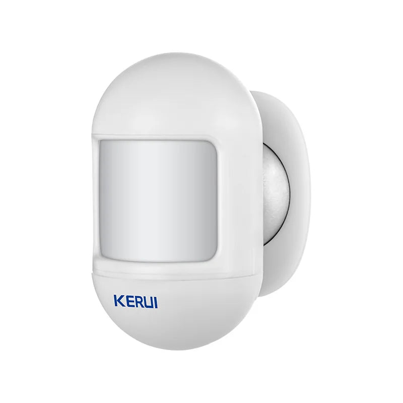 Sensor de Movimento PIR KERUI P831 Mini Sem Fio 433MHz para Sistema de Alarme GSM PSTN Detecção 12m - KERUI