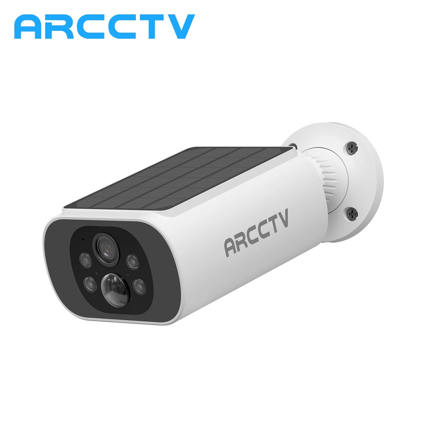 Câmera Solar ARCCTV 2K/4MP WiFi Externa com Bateria Integrada e Detecção Humana
