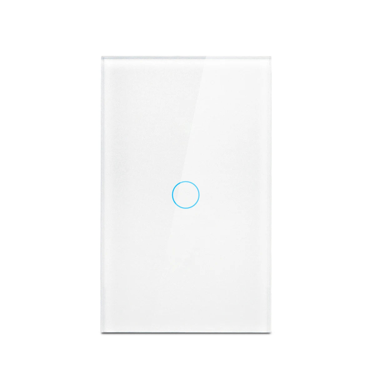 Interruptor Touch Parede Vidro Cristal Temperado LED 1/2/3 Gang Bivolt 100-240V QIRONG