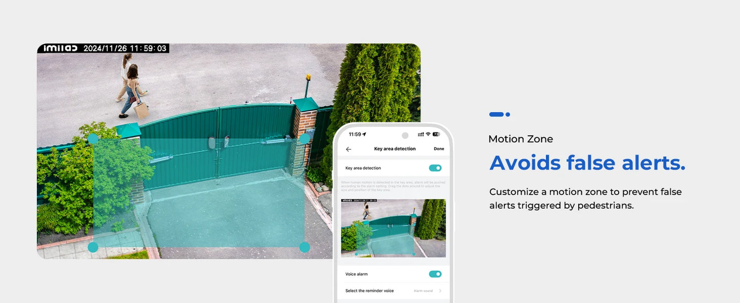Câmera IMILAB EC5 Floodlight 2K 3MP 360° com Holofote 400Lm e Rastreamento Humano