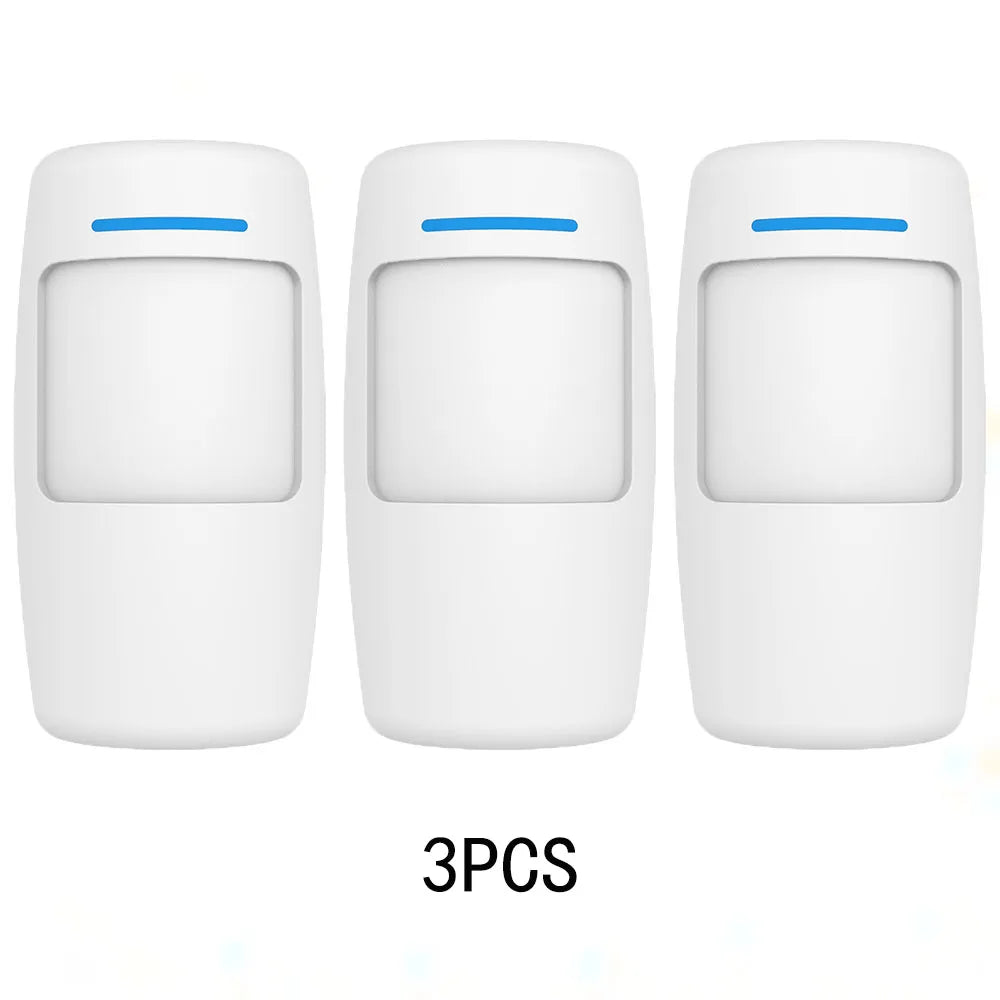 Staniot PIR Detector de movimento Home Human Infravermelho Segurança Alarme contra roubo Sensor Detecção de distância 110 °   Suporta alarme de baixa tensão