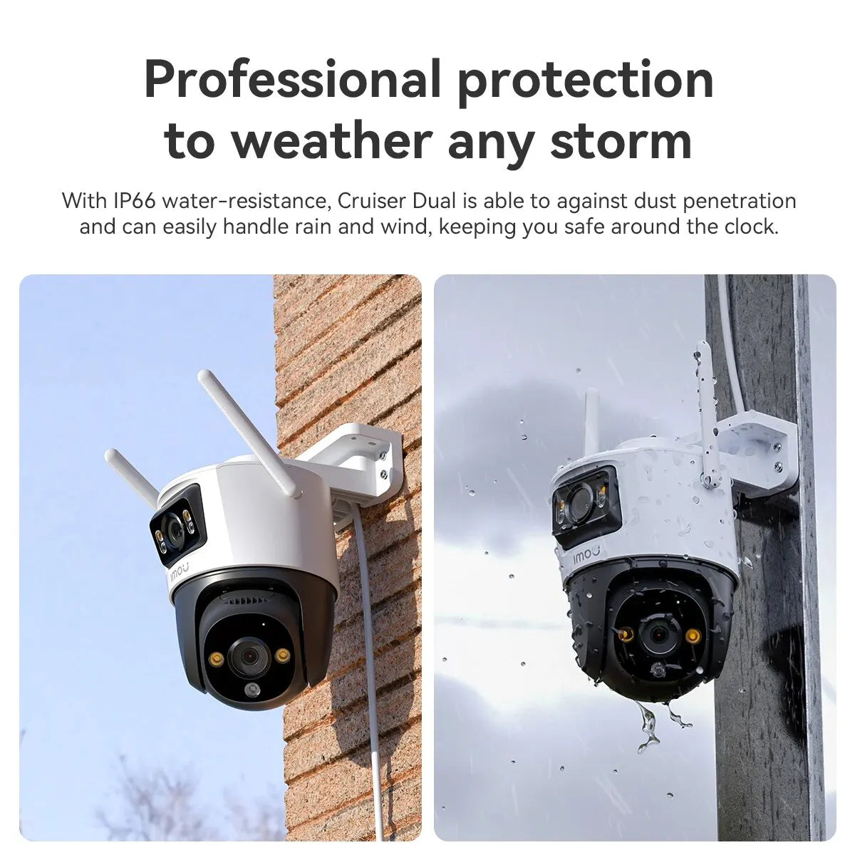 IMOU Cruiser Dual 10MP – Câmera IP PT Externa com IA