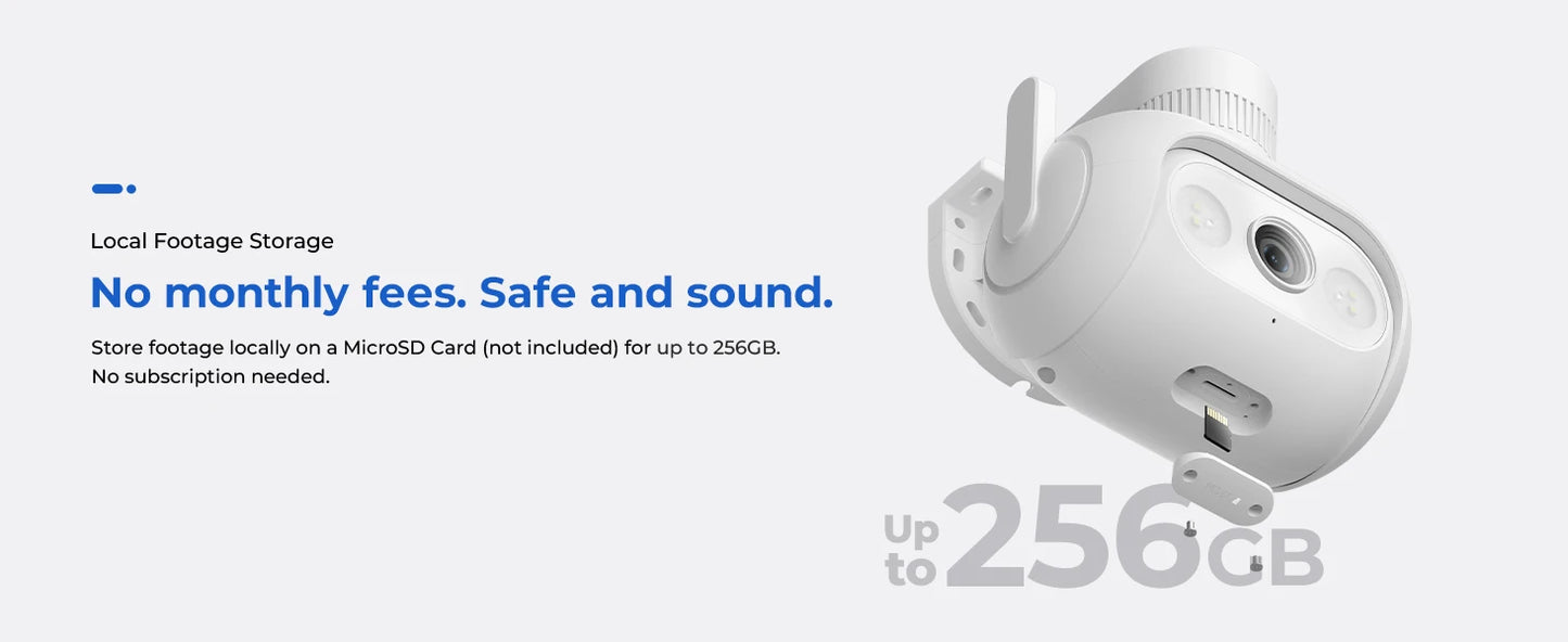 Câmera IMILAB EC5 Floodlight 2K 3MP 360° com Holofote 400Lm e Rastreamento Humano