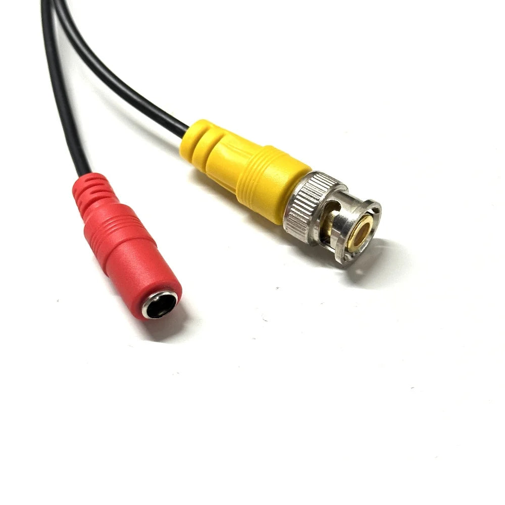 Cabo BNC+DC 2 em 1 Coaxial para Câmera CCTV AHD DVR 5m/10m/20m/30m