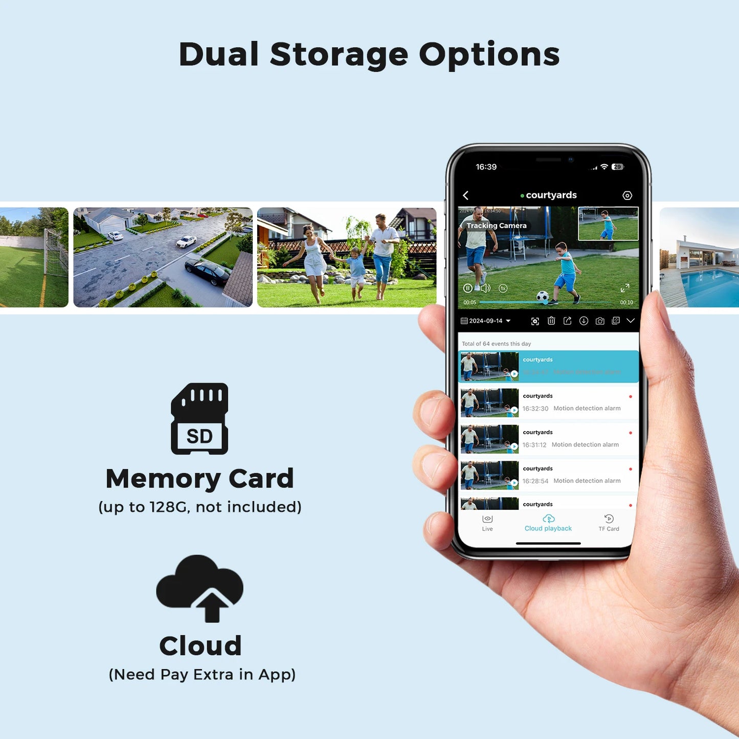 Câmera IP WiFi BESDER 15MP Tripla Lente PTZ Tela Dupla 10x Zoom Detecção Humana Visão Noturna Colorida IP66 - BESDER