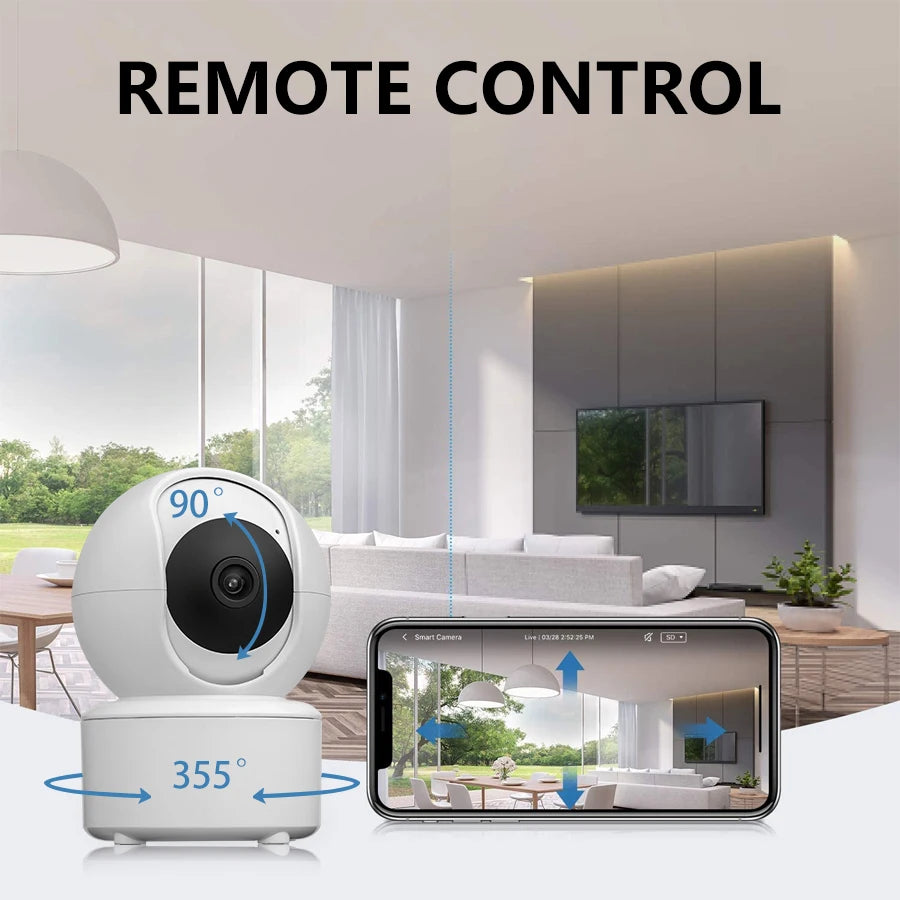 Barry iot 3mp wifi câmera de monitoramento monitor do bebê ptz câmera de segurança interna cctv voz intercom visão noturna capacidade icsee