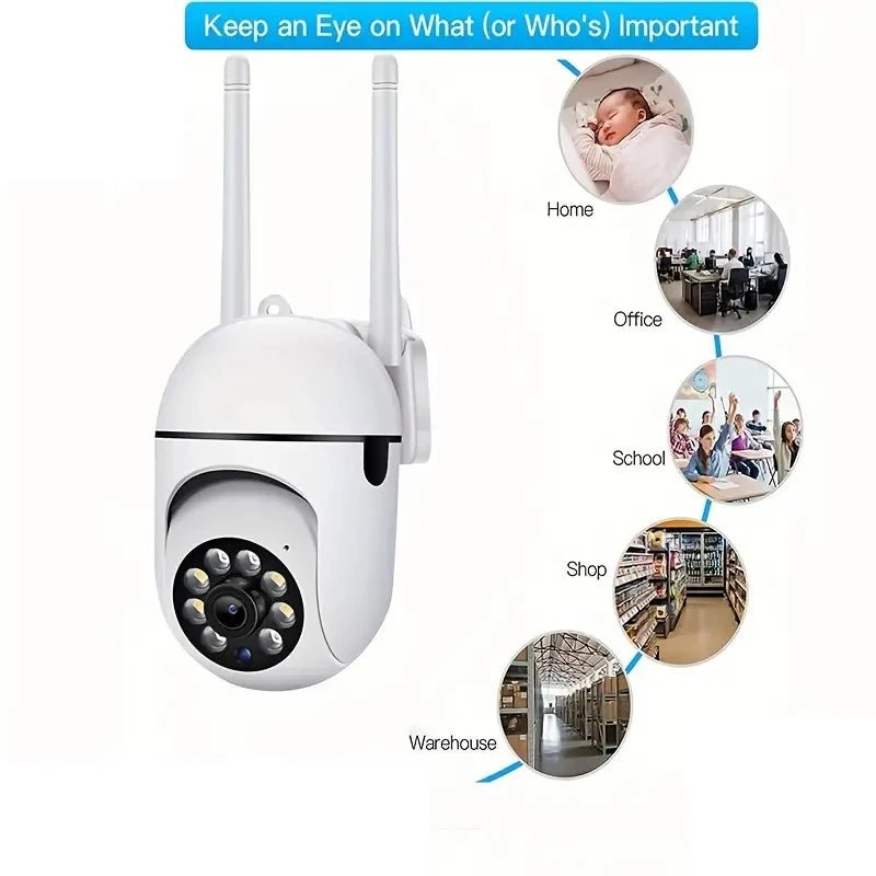 A7 1080p câmera de segurança wi fi ao ar livre ptz velocidade câmera ip sem fio cctv 4x zoom digital áudio rede vigilância cam - LUFT SECURITY LTDAOnly CameraA7 1080p câmera de segurança wi fi ao ar livre ptz velocidade câmera ip sem fio cctv 4x zoom digital áudio rede vigilância cam